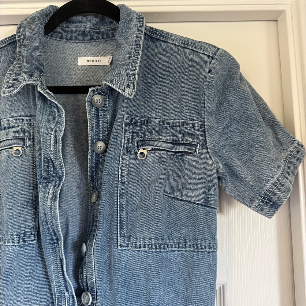 Mod Ref Jean Jumpsuit - Picture 2 of 14